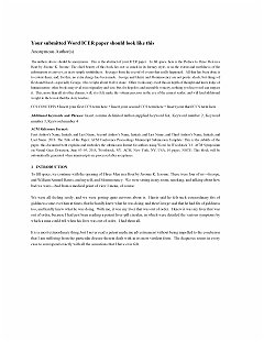 Example ICER Paper in Word